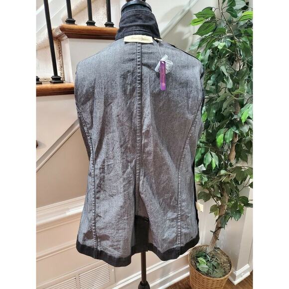 Avenue Jeans Women's Cotton Long Sleeve Single Breasted Jacket Blazer Size 18/20 - Picture 7 of 12